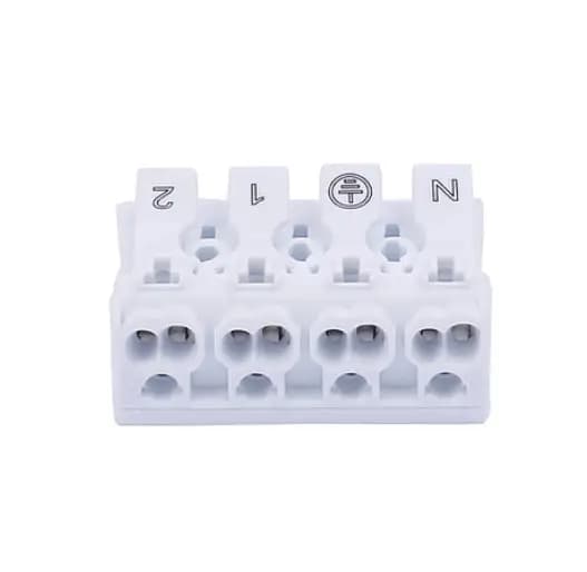 4 Way Push Wire Connector 863 series (Pack of 10)