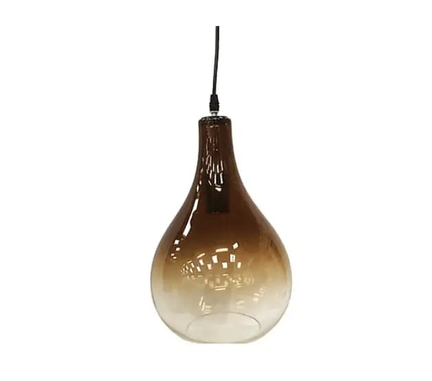 Brown &amp; White Gradient Filament Bulb DL71/1