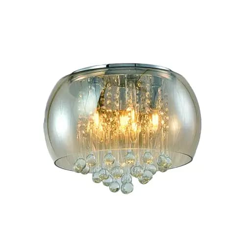 Amber Glass Modern Pendant Ceiling Light - CP20