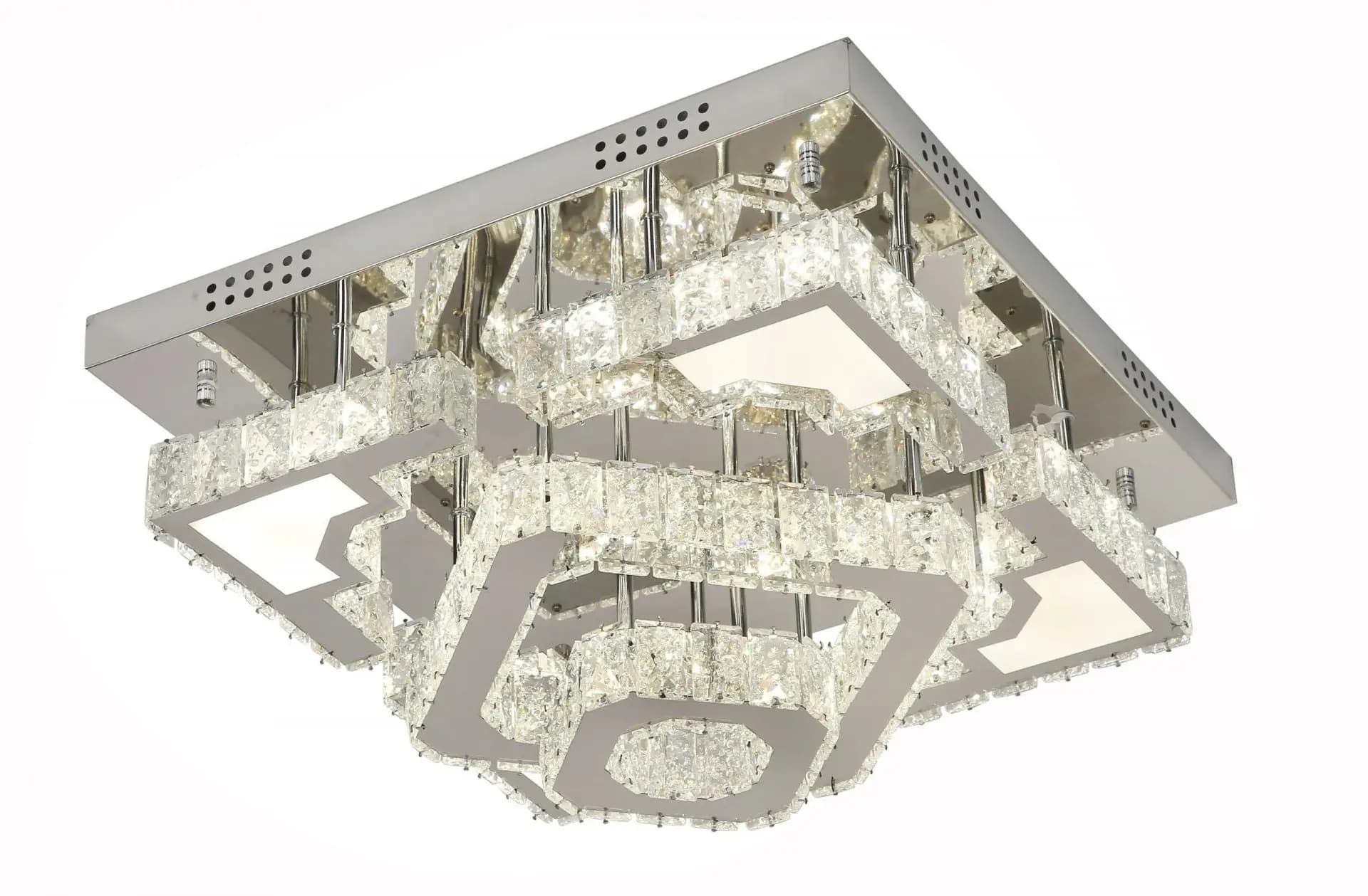 Modern Dark Ceiling Crystal Chandelier - CH160