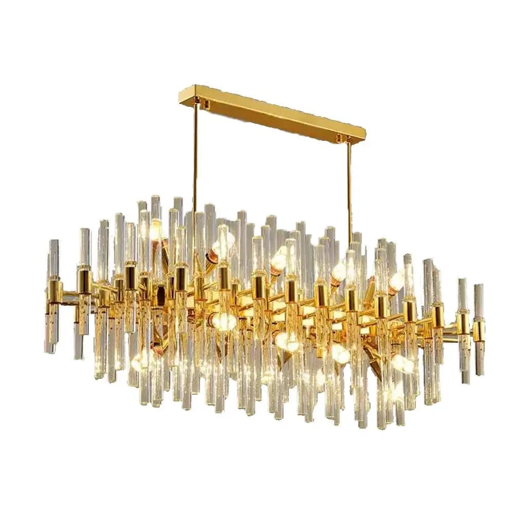 Rose Gold floating chandelier - CH196