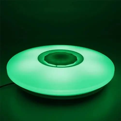 Smart Bluetooth Speaker Ceiling Light | Colour Changing RGB-W | App Control+ Remote Control