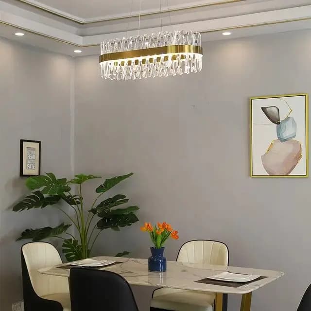 Enchanting Gold Crystal Chandelier - CH208-1200G