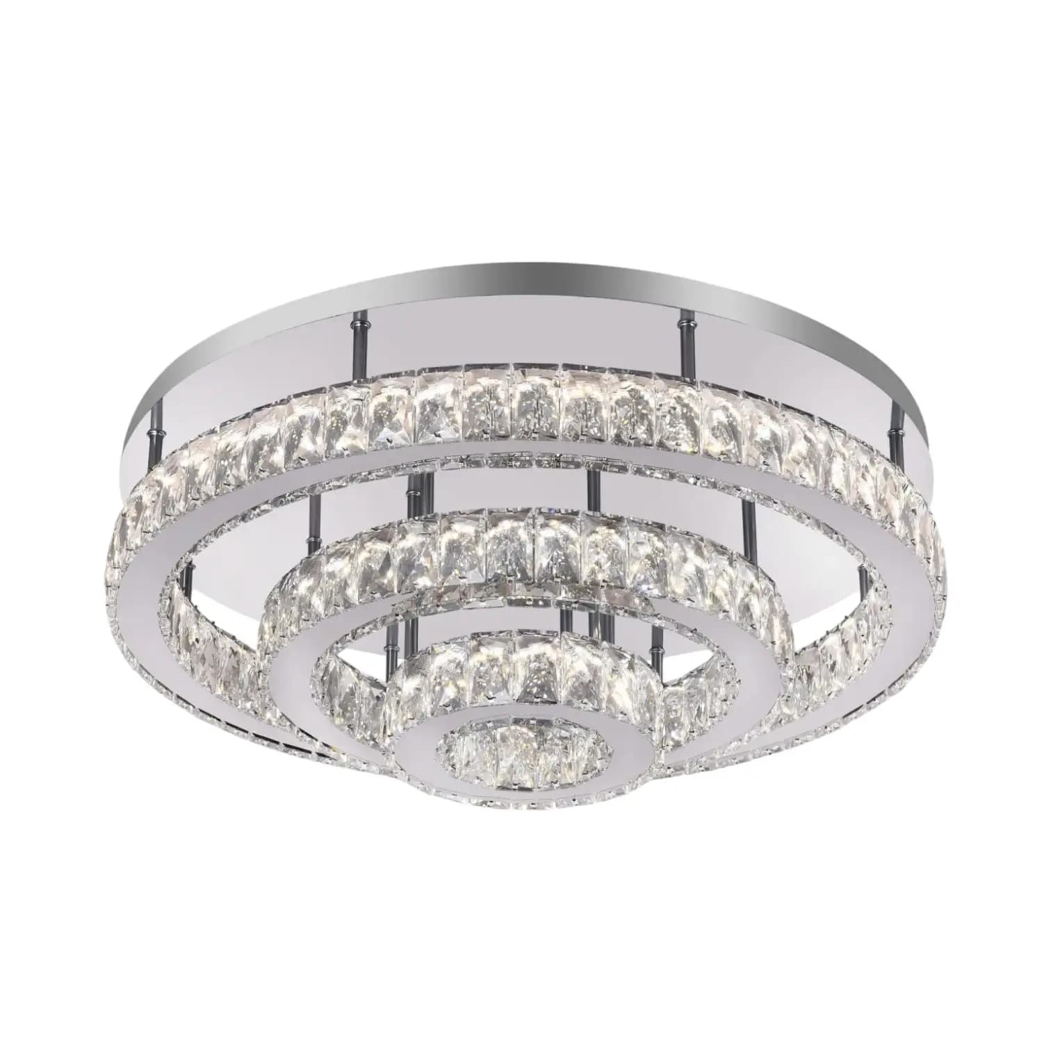 Clear Crystal Ring Chandelier - CH155