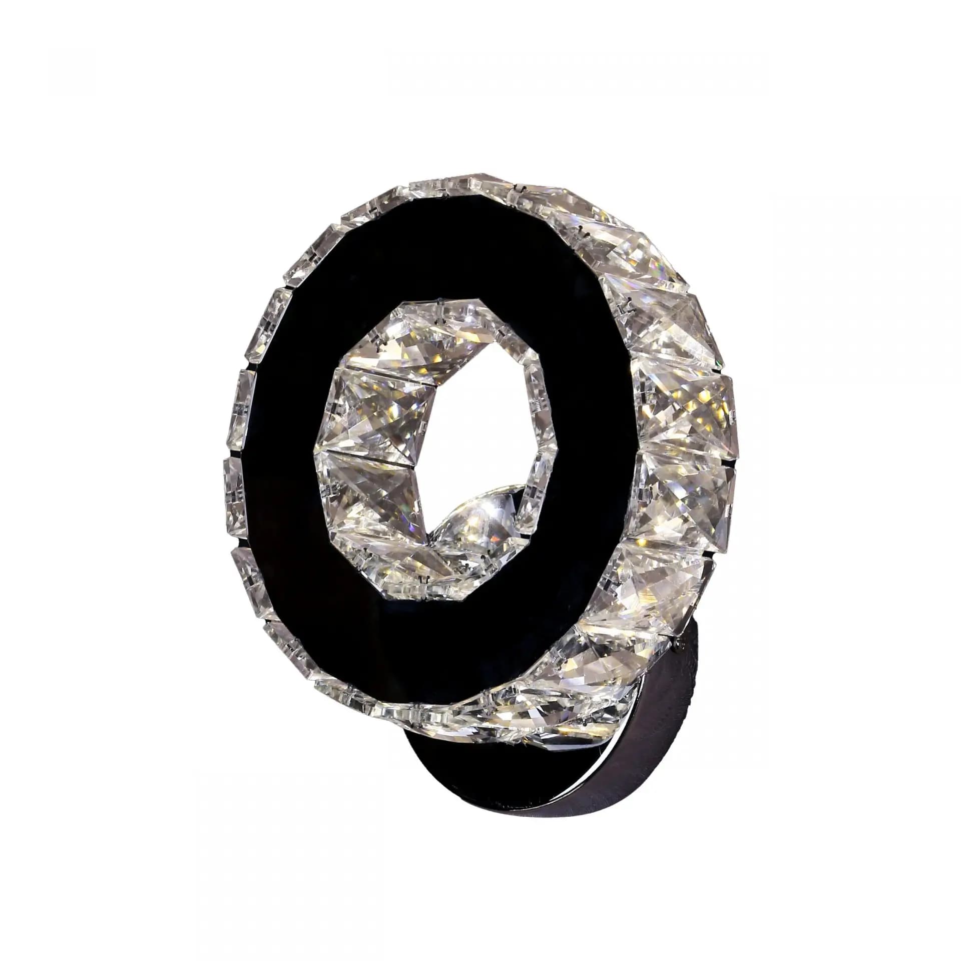 Crystal Wall Light Circular - CH91