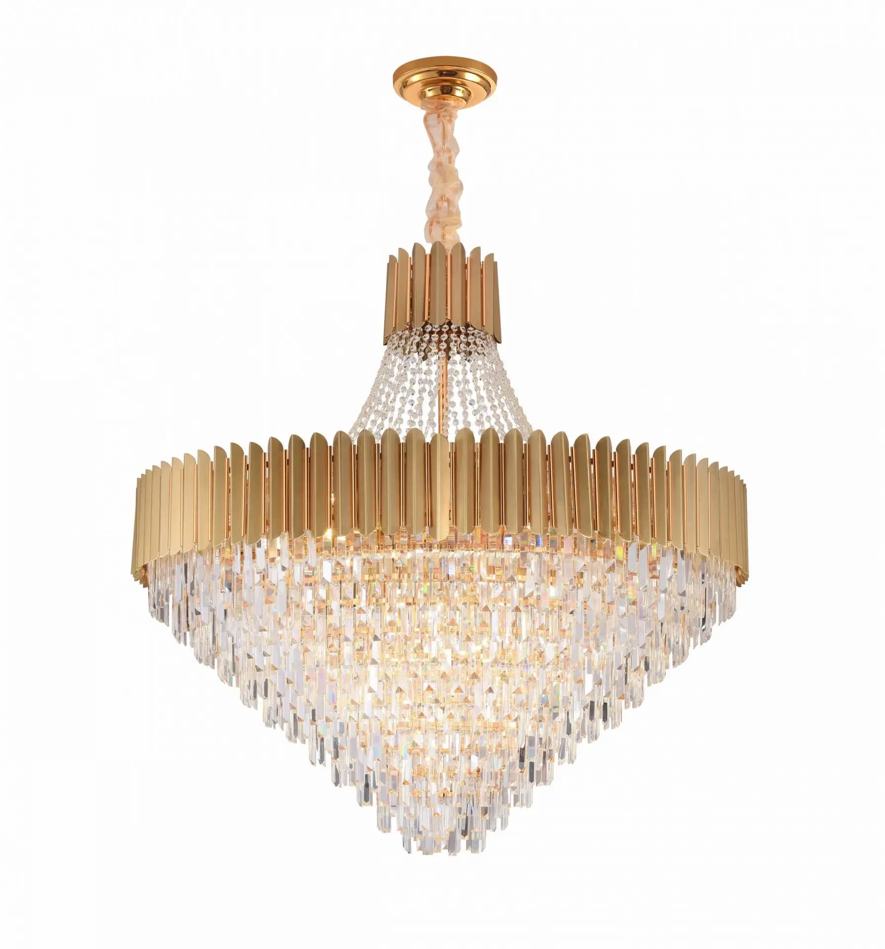 Decorative Crystal Gold Ceiling Chandelier - CH249/35