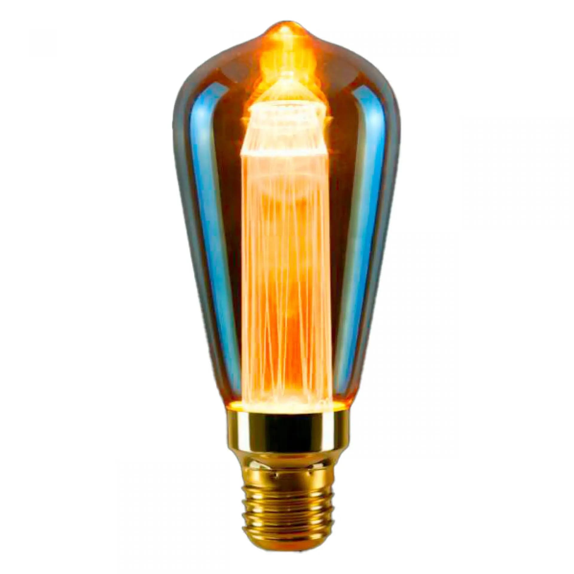 Filament Style Bulb Pattern Effect