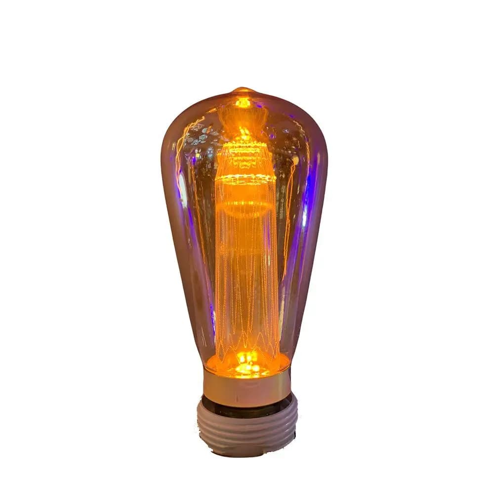 Filament Style Bulb Pattern Effect