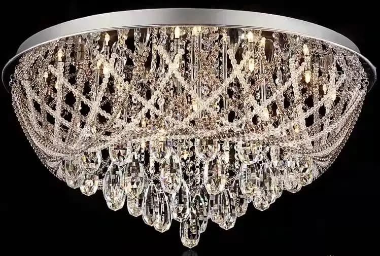 Modern Round Crystal Ceiling Chandelier- CH255