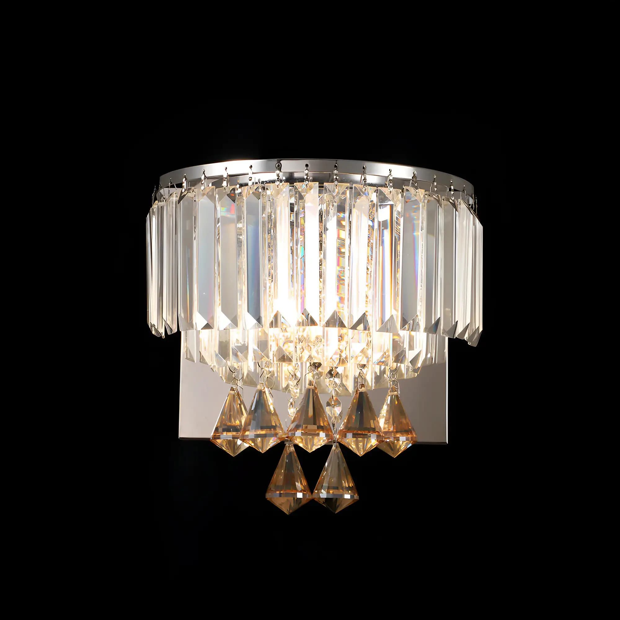 Modern Crystal Wall Light CH253G/2