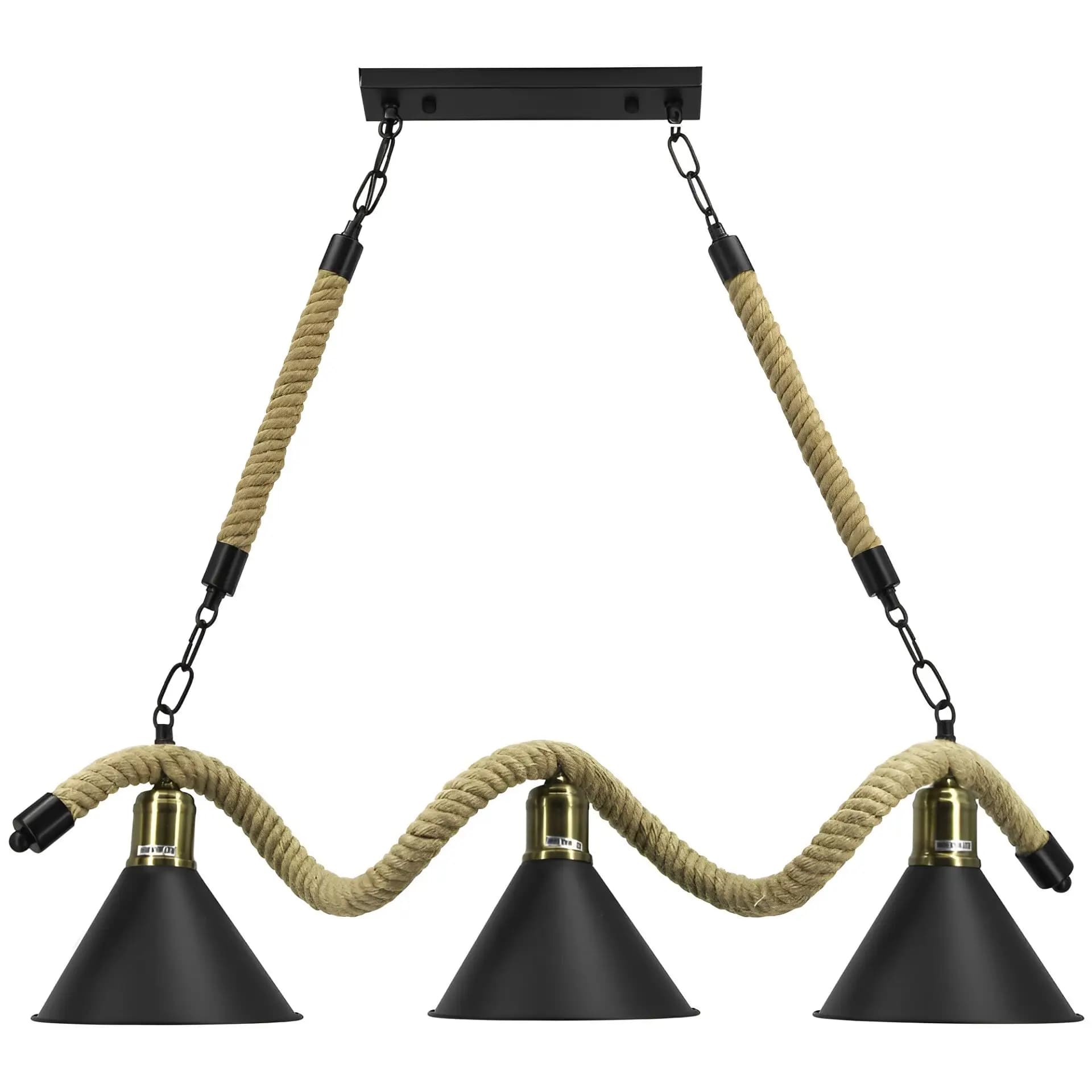Industrial Style Bar Rope Chandelier CP102