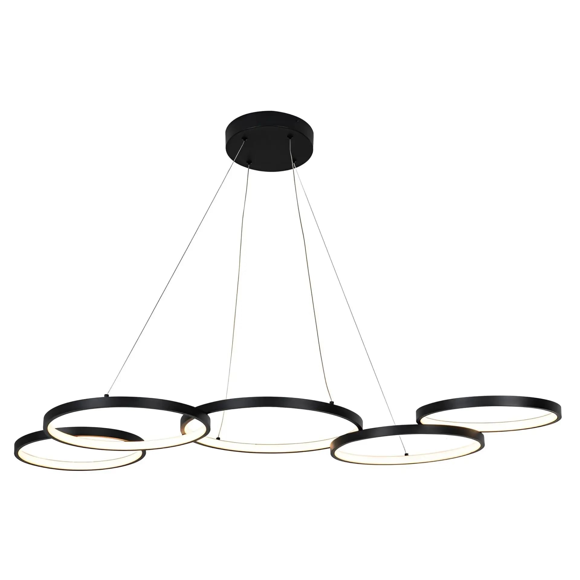 5 Ring Hanging Pendant Chandelier CP121