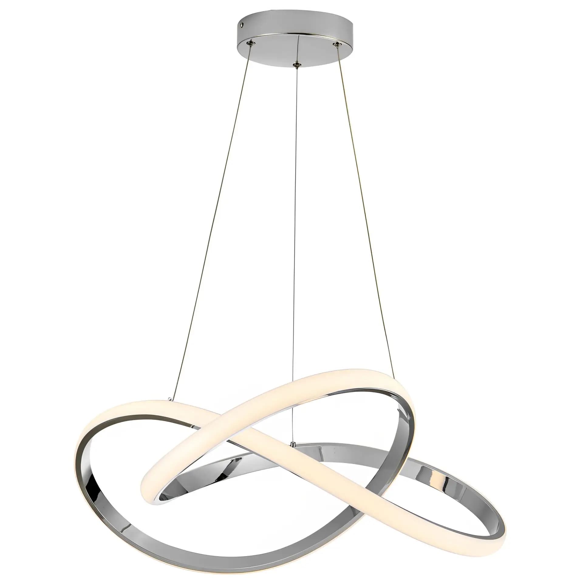 Modern Hanging Spiral Ring Chandelier CP137