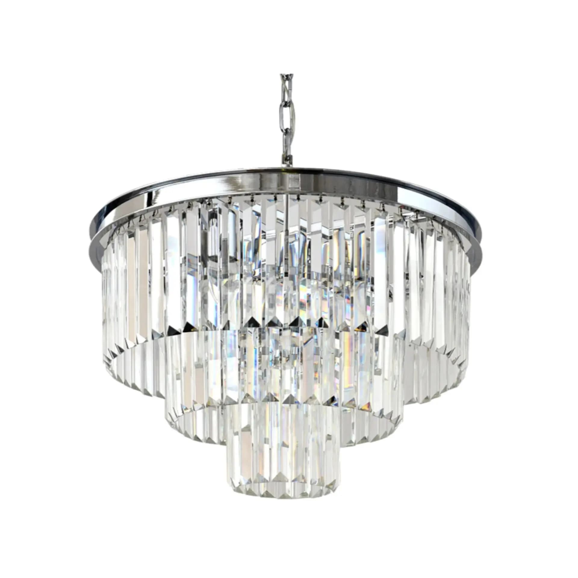 Modern Tiered Crystal Ceiling Chandelier - CH02/18C-800