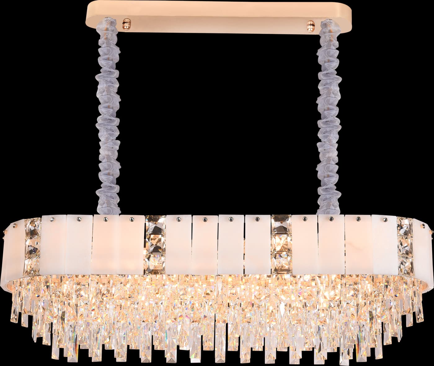 Elegant Dining Ceiling Crystal Chandelier CH25/16G-900*320