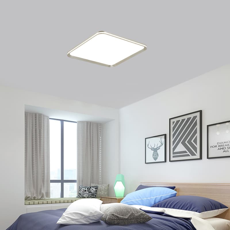 Modern Gold Flush Square Ceiling Light CP184