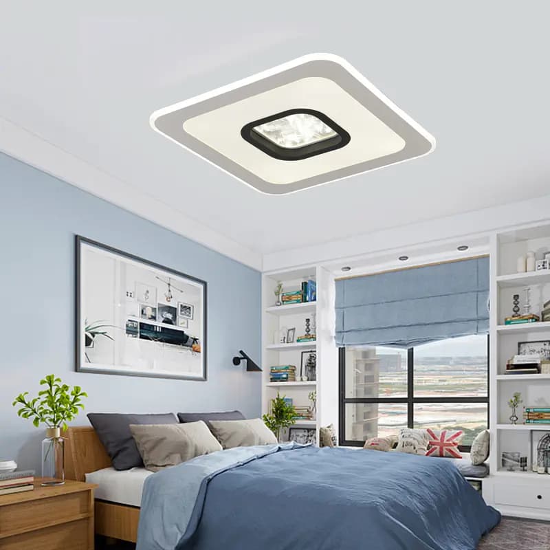 Modern Grey Inner-Design Square Ceiling Light CP192