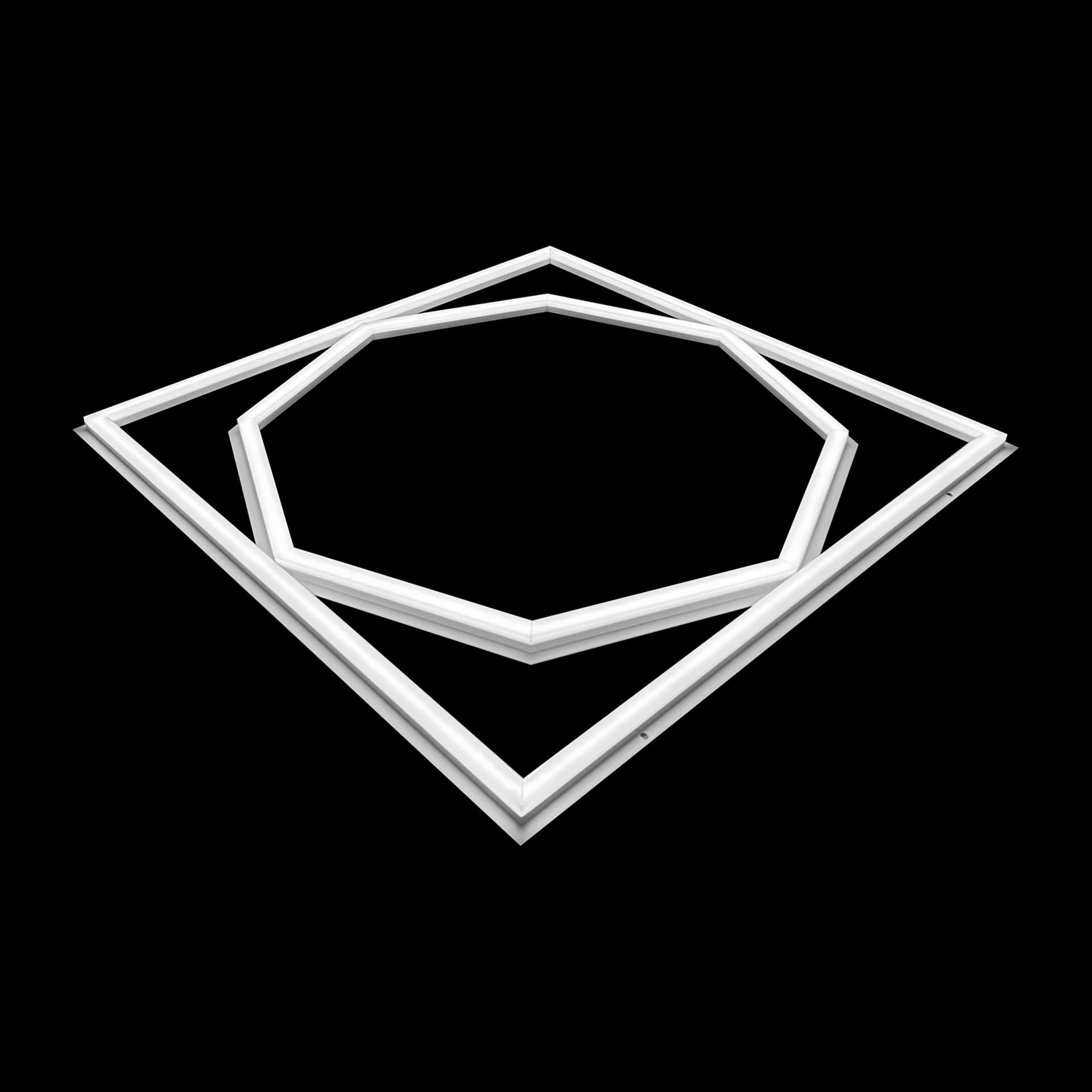 Ultra Bright Octagon Shape LED Ceiling Panel Light – Coolwhite 600 x 600mm
