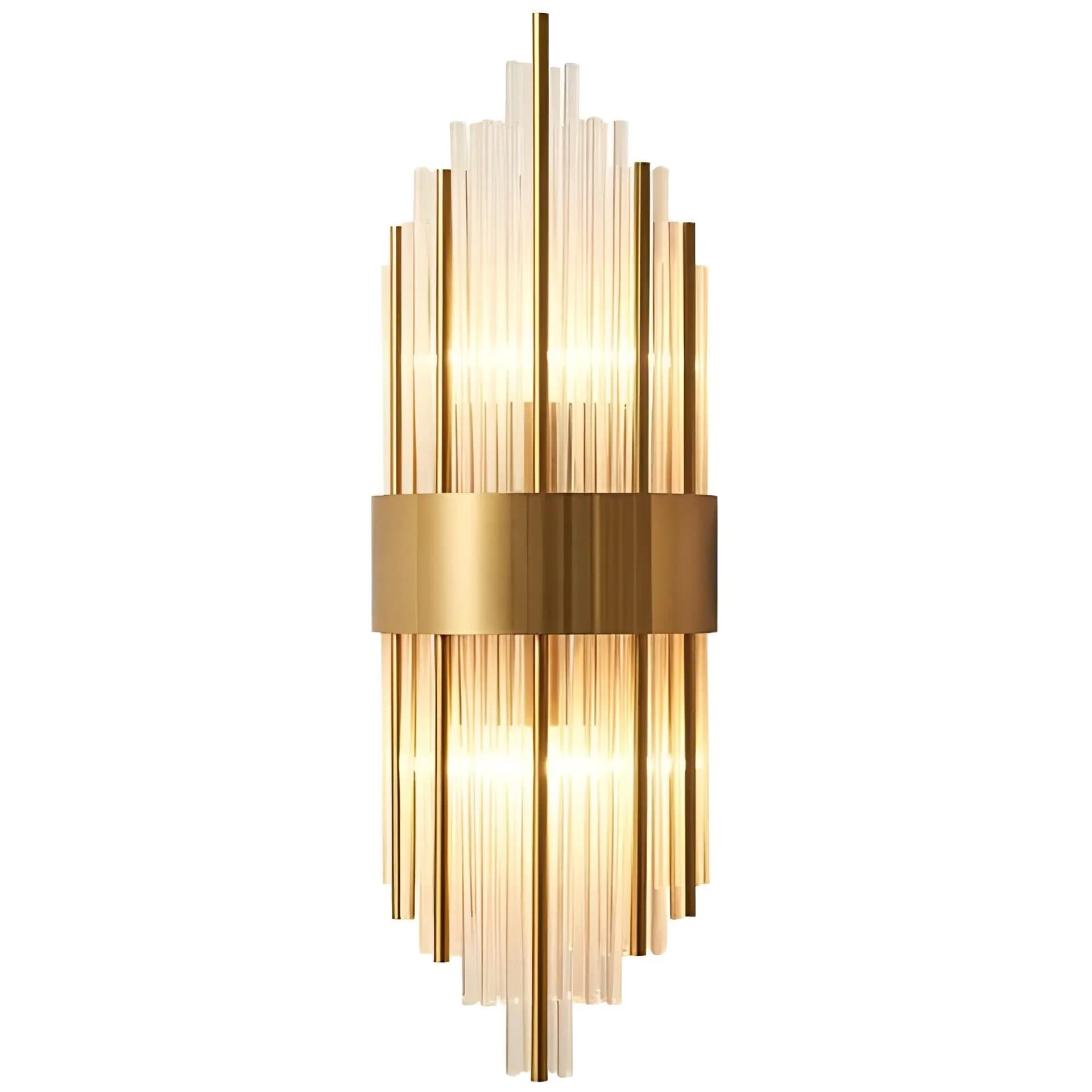 Luxury Brass Crystal Wall Light – CH191/4G