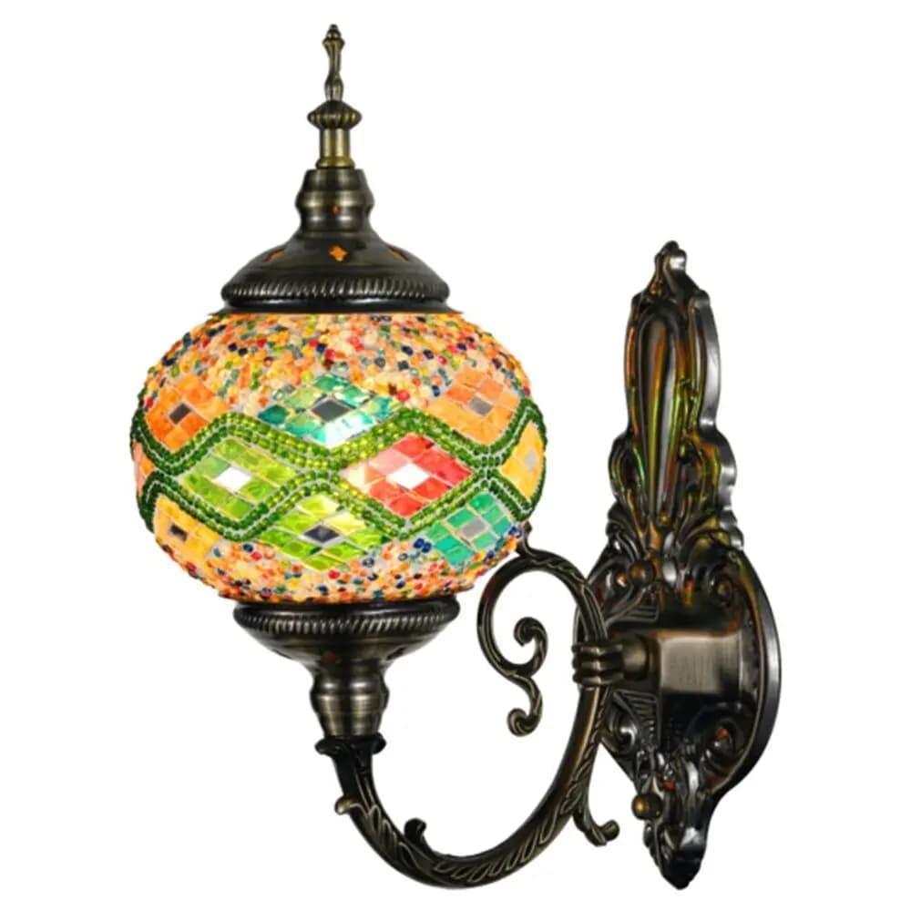 Turkish Moroccan Mosaic Pendant Wall Light TUR009