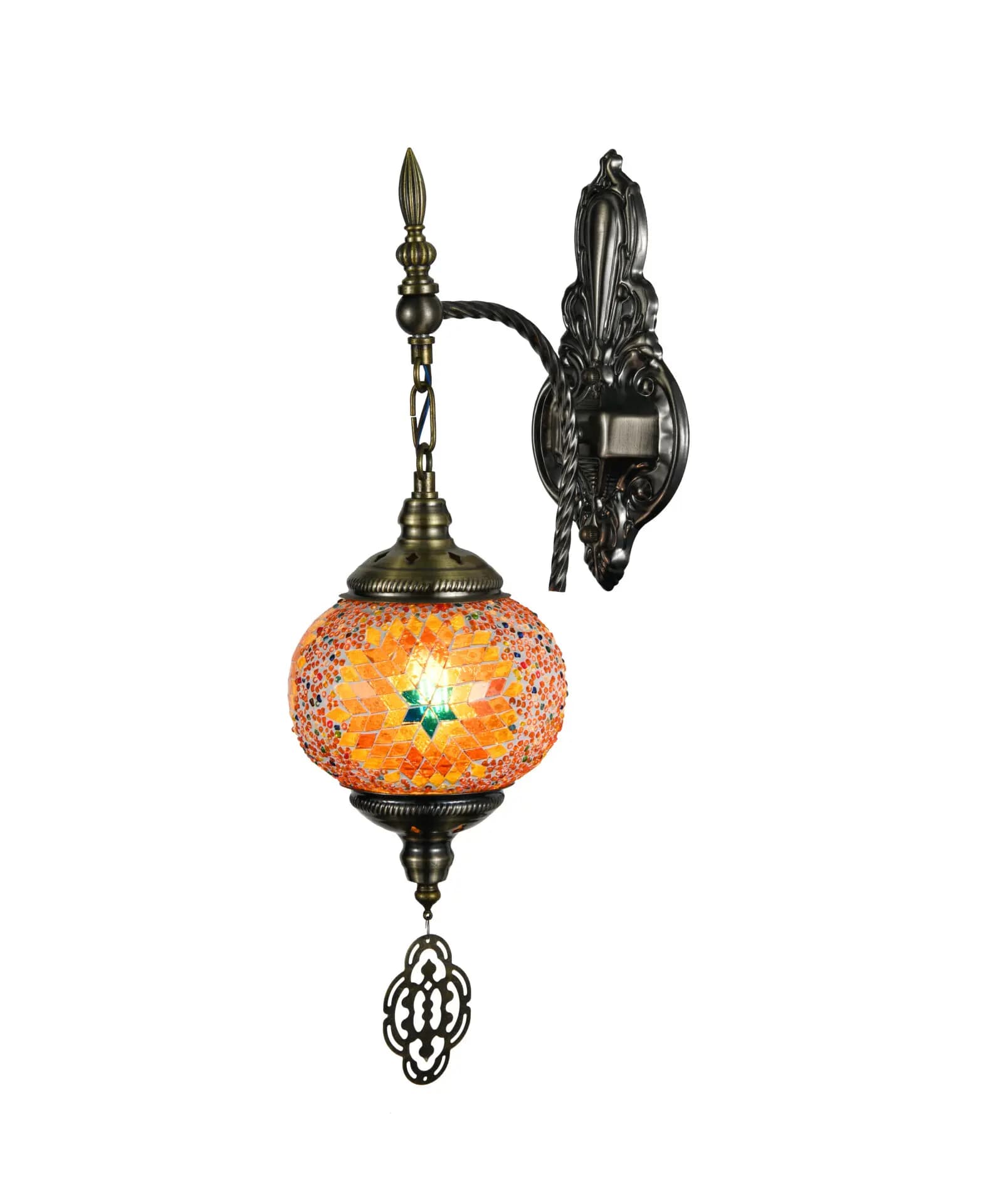 Turkish Moroccan Mosaic Hanging Pendant Wall Light TUR010