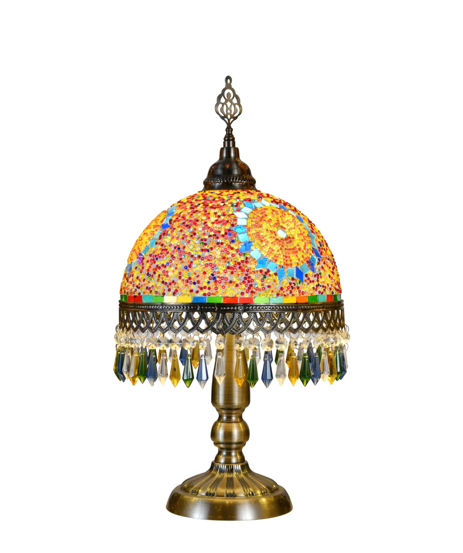Turkish Moroccan Mosaic Dome Floor Lamp TUR012-A