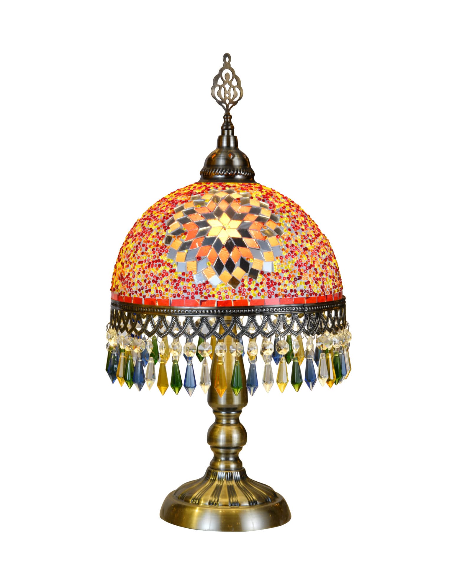 Turkish Moroccan Mosaic Dome Floor Lamp TUR012-B