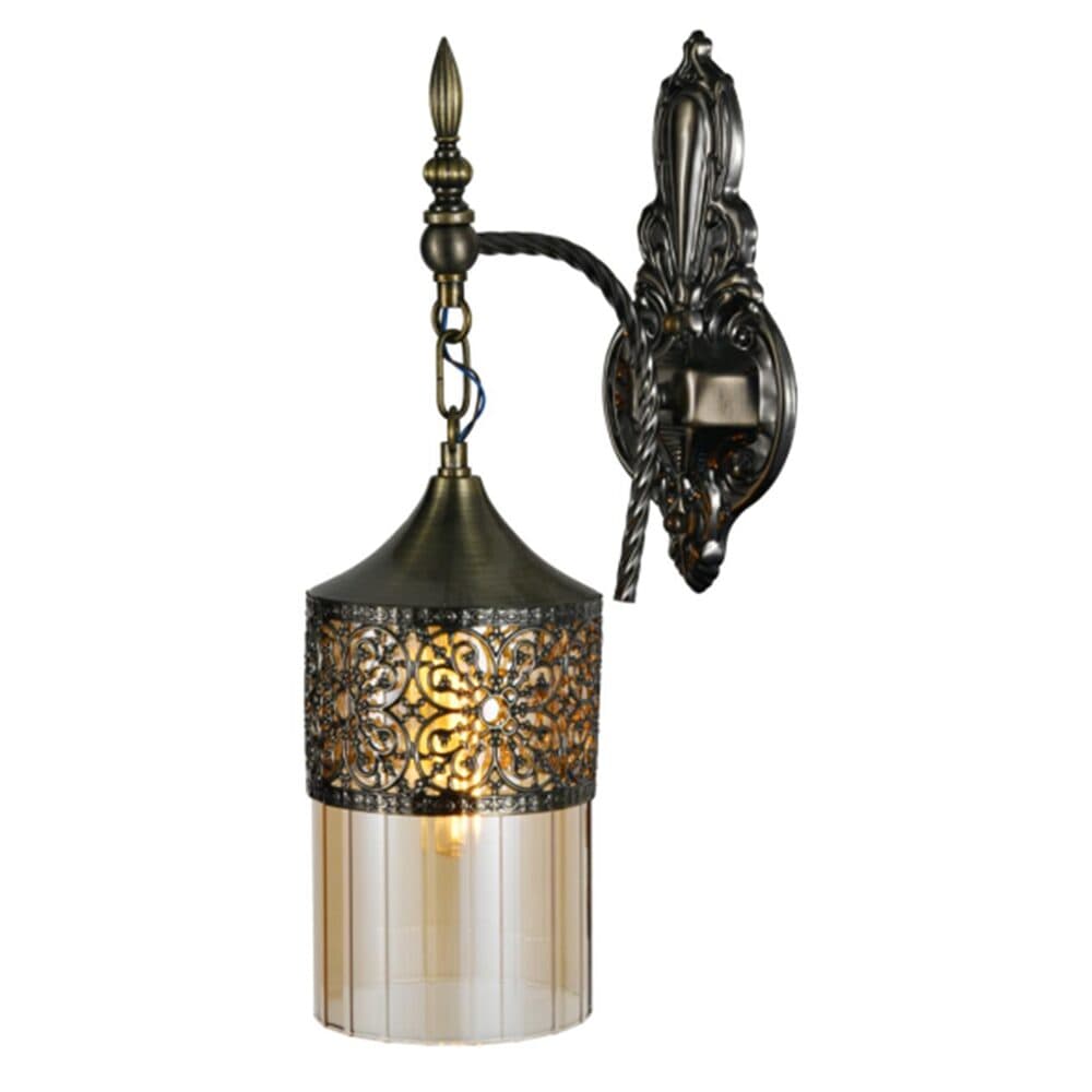 Turkish Moroccan Bronze Hanging Pendant Wall Light TUR017