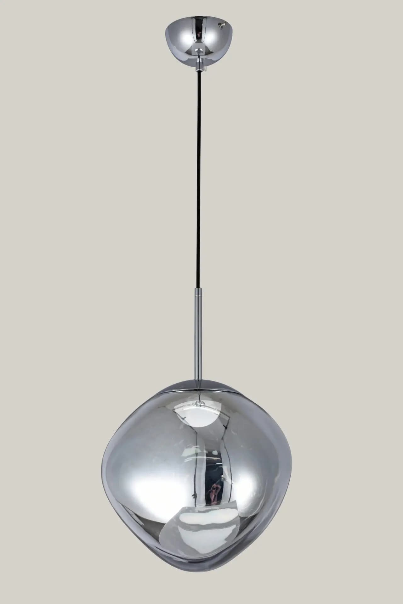Chrome Organic Filament Pendant Light CP222