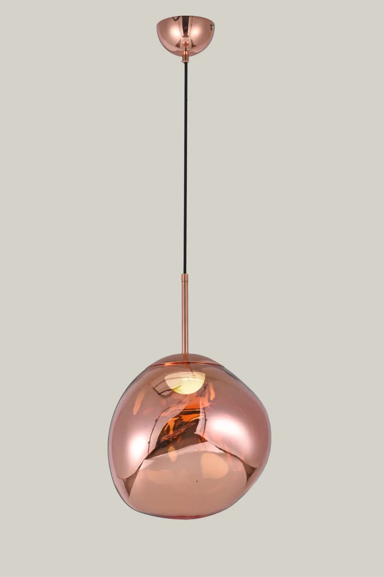 Rose Gold Organic Filament Pendant Light CP225
