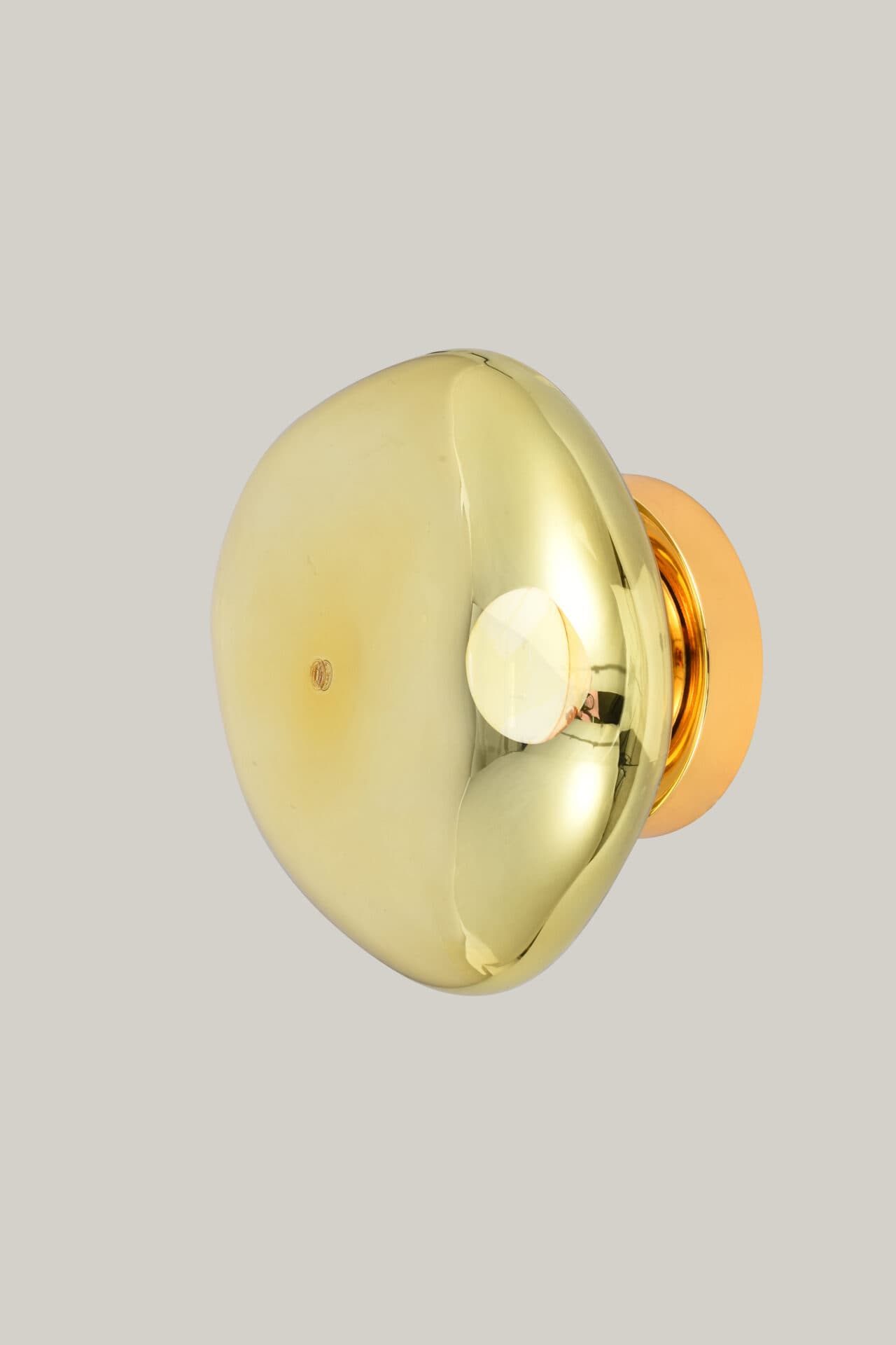 Gold Organic Filament Door Knob Wall Light CP233