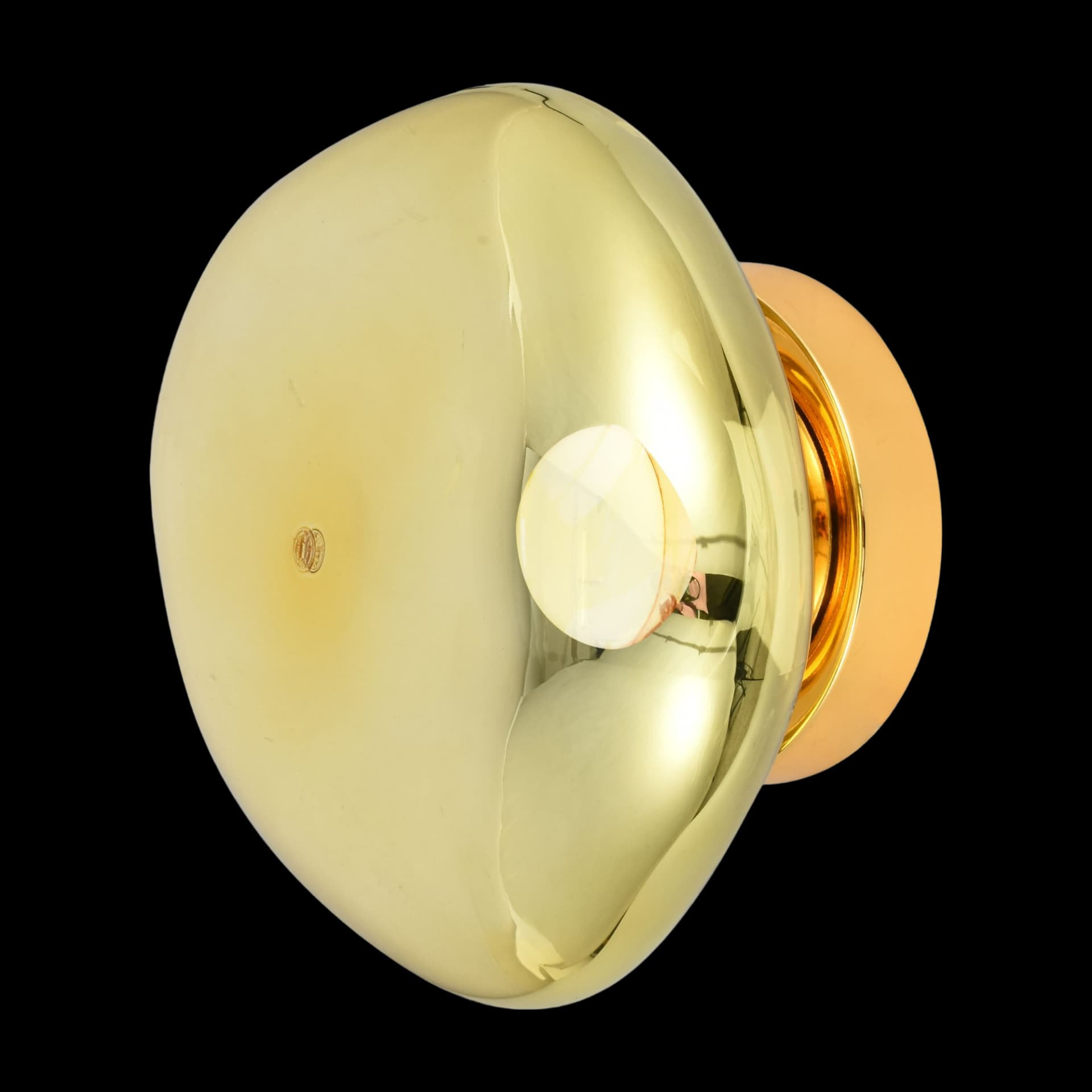 Gold Organic Filament Door Knob Wall Light CP233