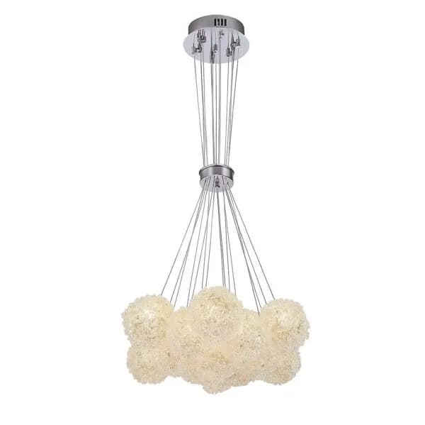 Cluster Crystal Ball Chandelier CP176/19C-700
