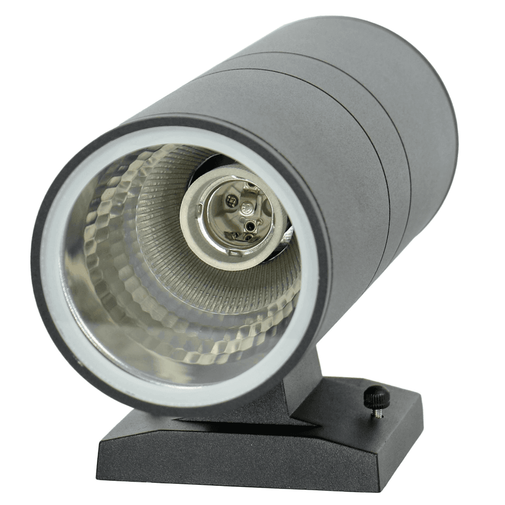 WL-B43/BL Modern Black Cylindrical Up/Down Wall Light