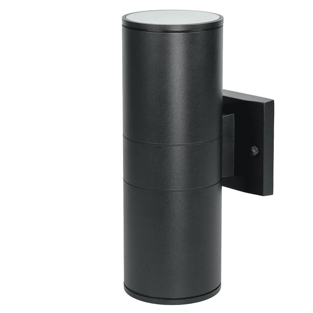 WL-B43/BL Modern Black Cylindrical Up/Down Wall Light