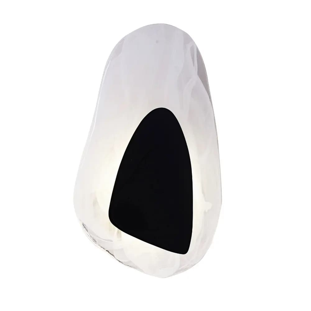 Modern Black CCT LED Glass Wall Light CP269BL-Wall