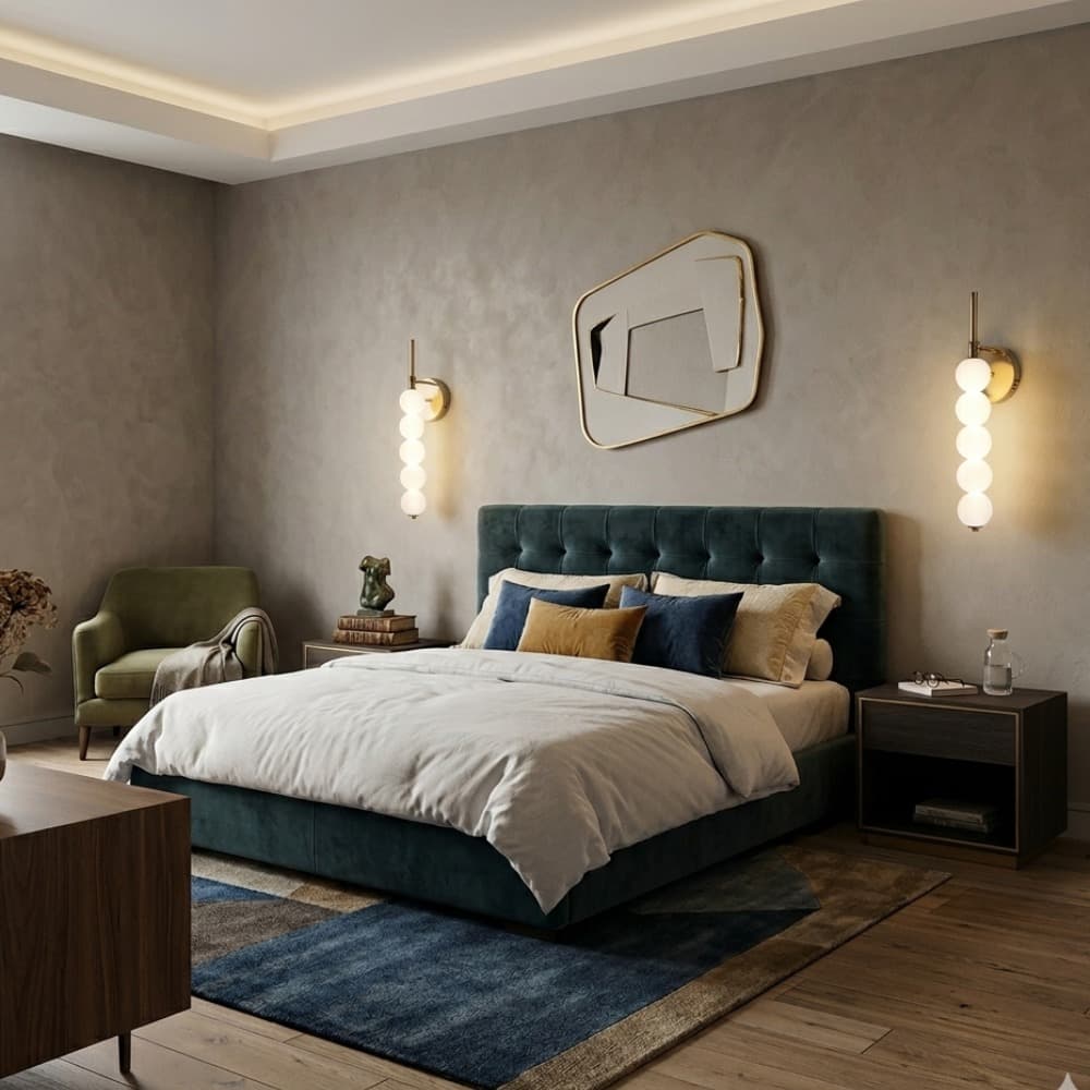 Elegant Gold CCT LED Acrylic Wall Light CP270G-Wall