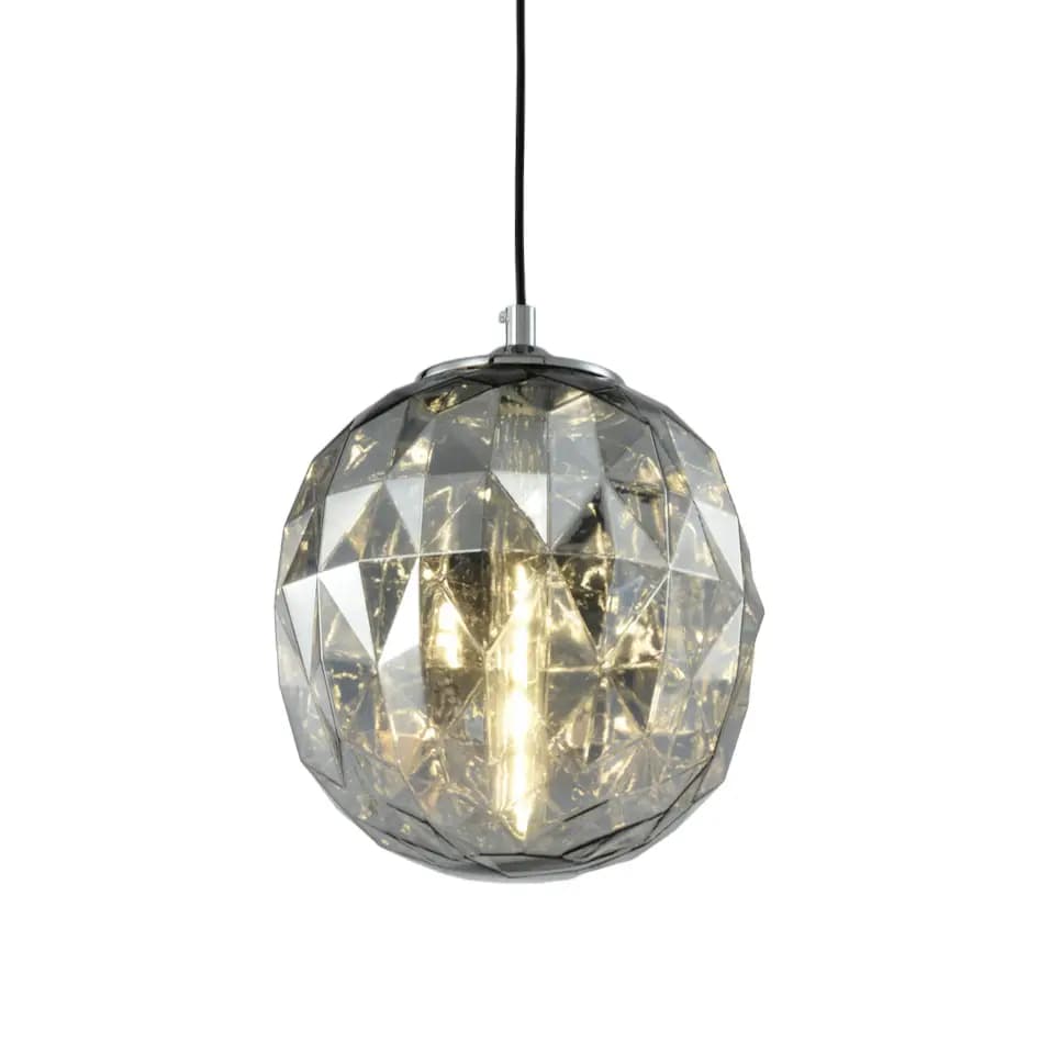 Chrome Glass Pendant Light - CP13