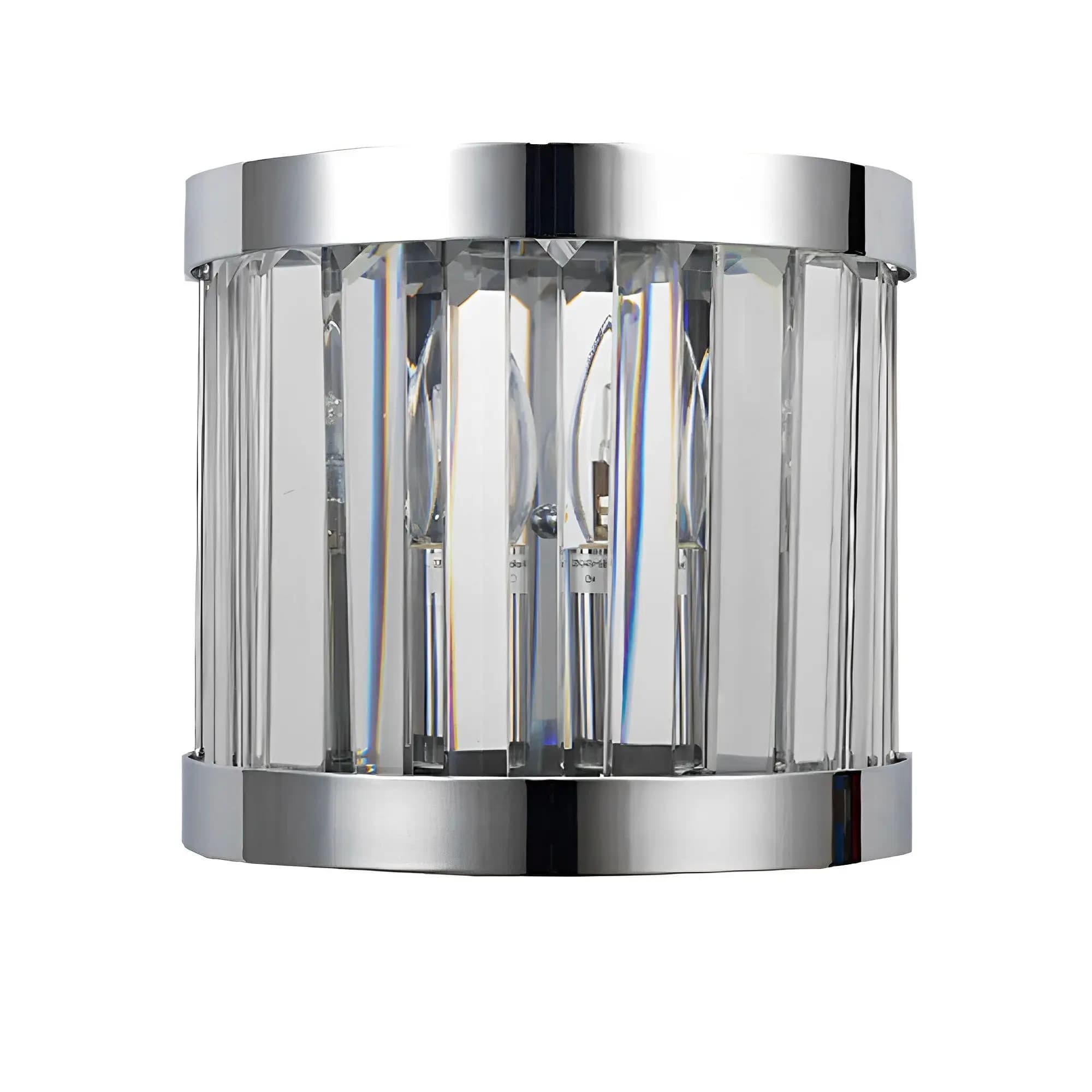 Indoor Chrome Crystal Wall Light CH259/1C