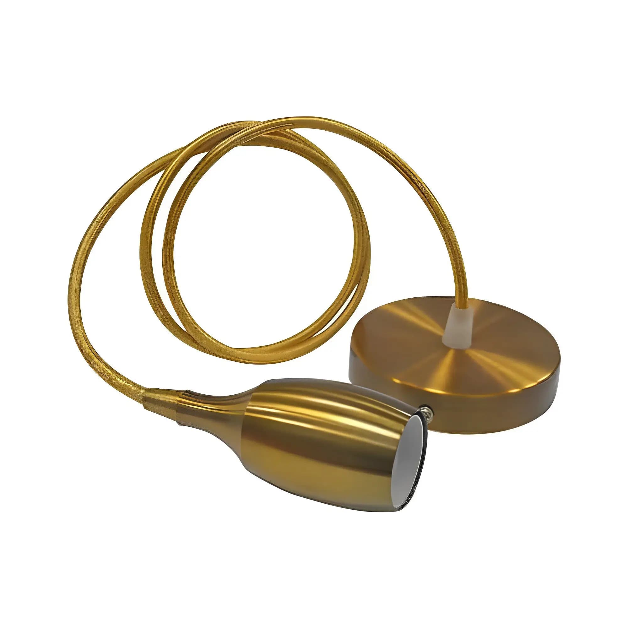 Gold Ceiling Pendant Light Bulb Holder DSY-DT-012