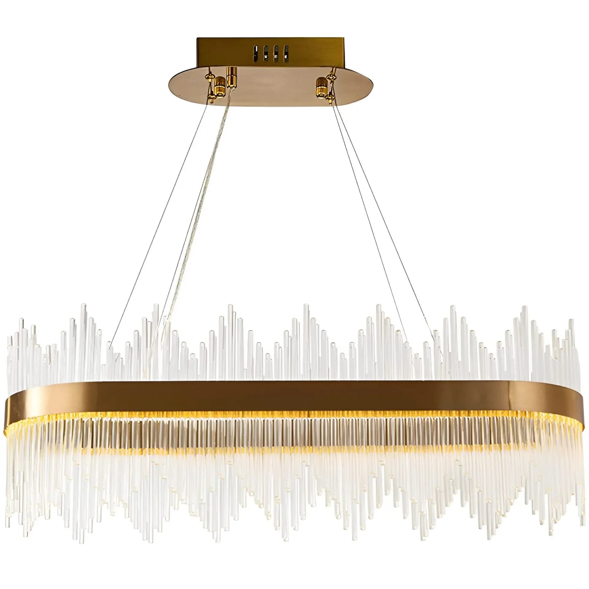Luxury Brass Crystal Dining Chandelier - CH191