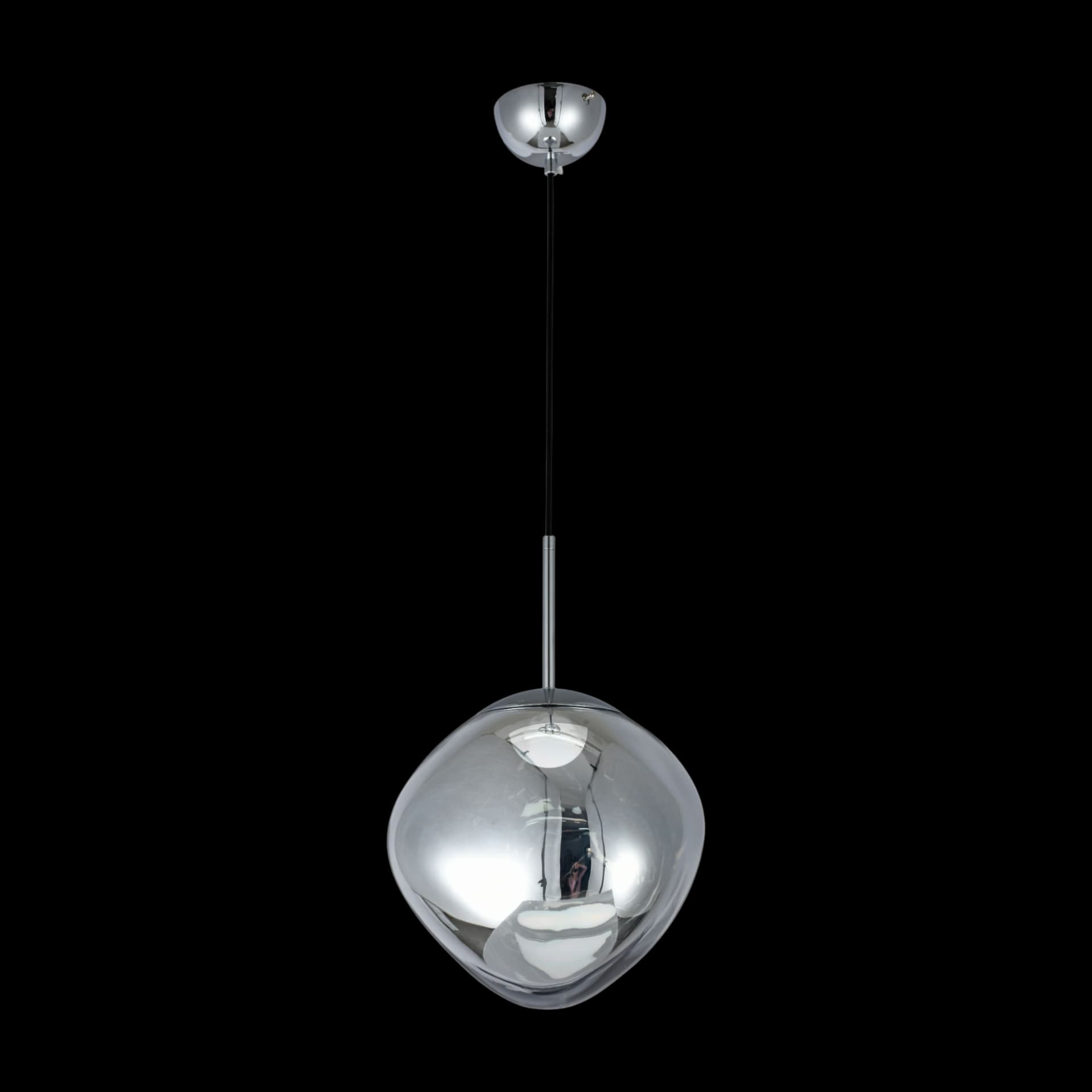 Chrome Organic Filament Pendant Light CP222