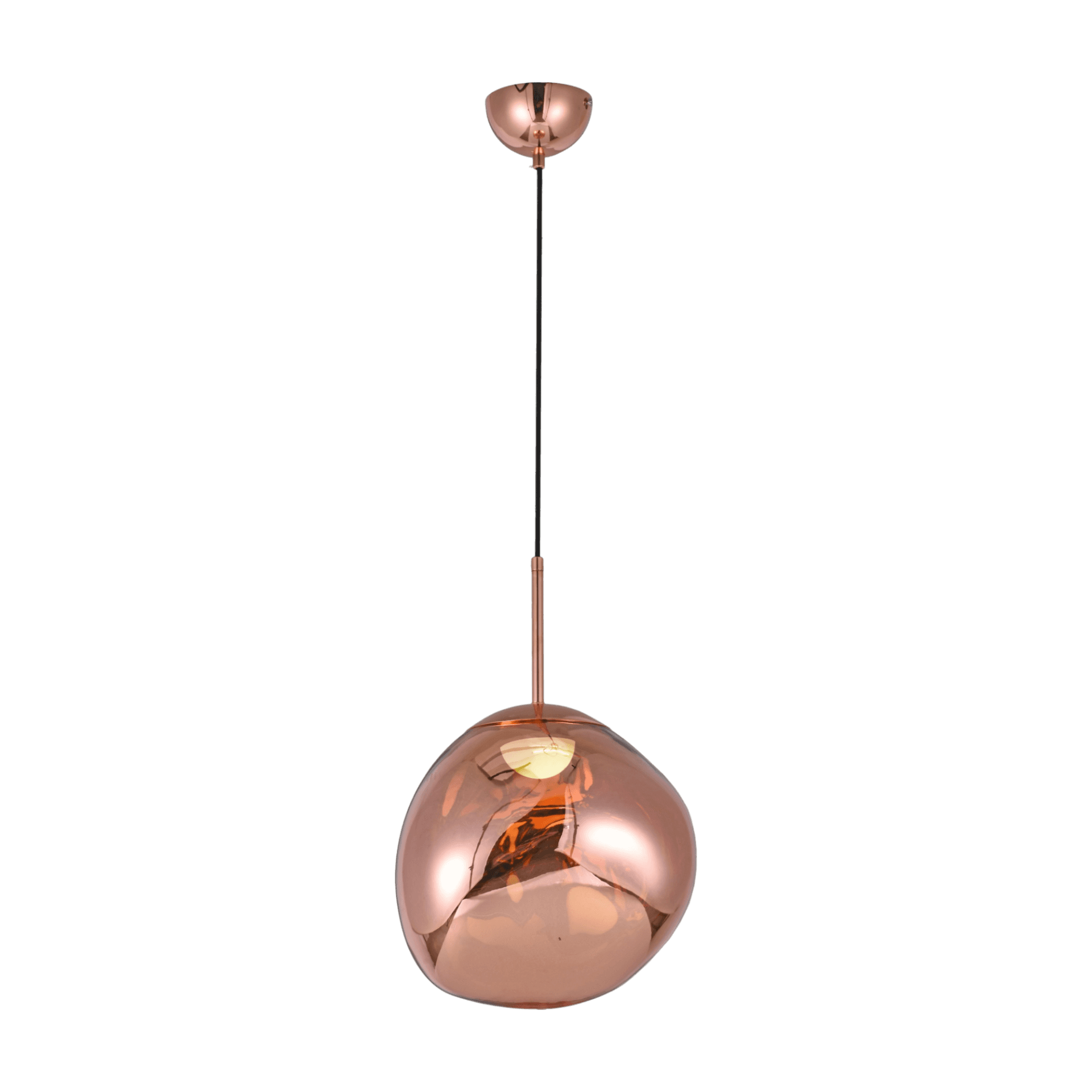 Rose Gold Organic Filament Pendant Light CP225